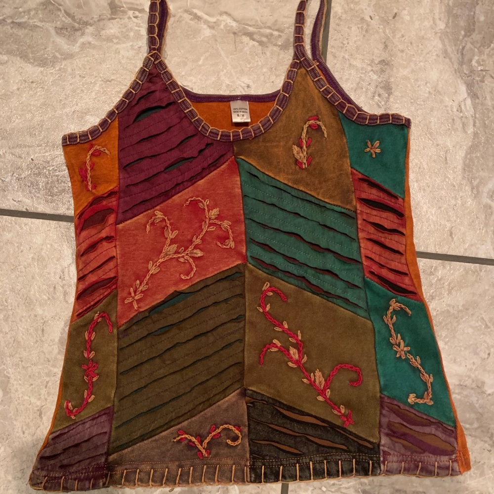 GUC women’s cotton spaghetti strap tank top S/M